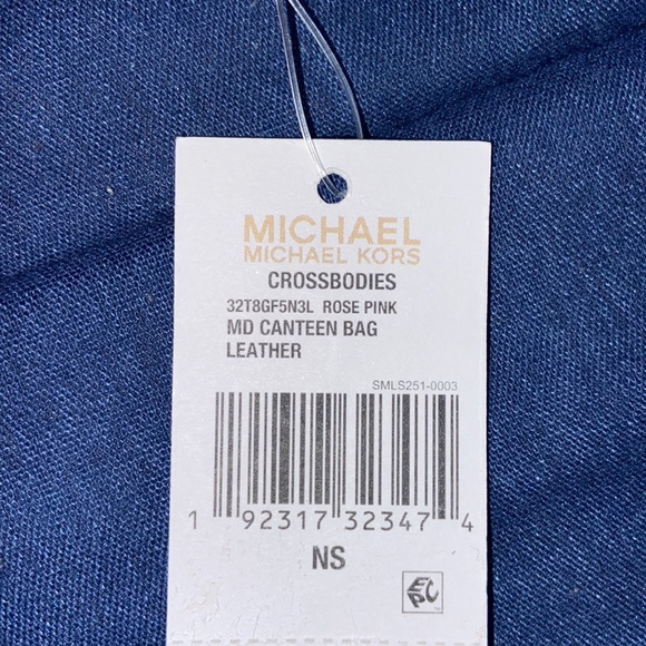 Michael Kors Canteen Leather Bag - Rose Pink - Picture 6 of 7